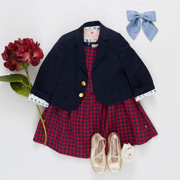 Girls Bradley Blazer - Navy Online - Image 5